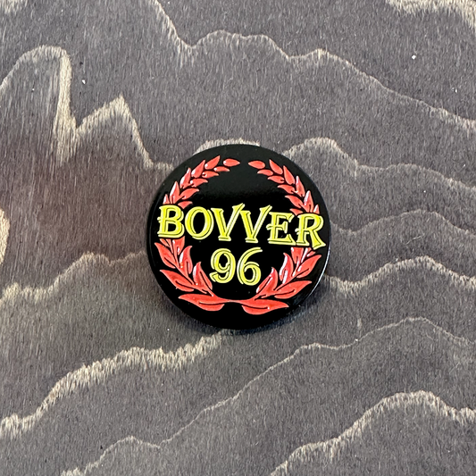 Bovver 96 Wreath Enamel Pin