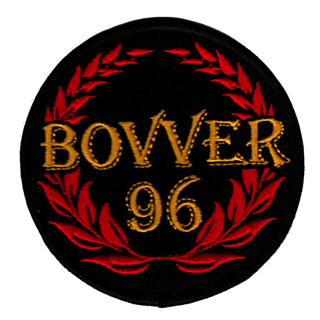 Bovver 96 Wreath Patch